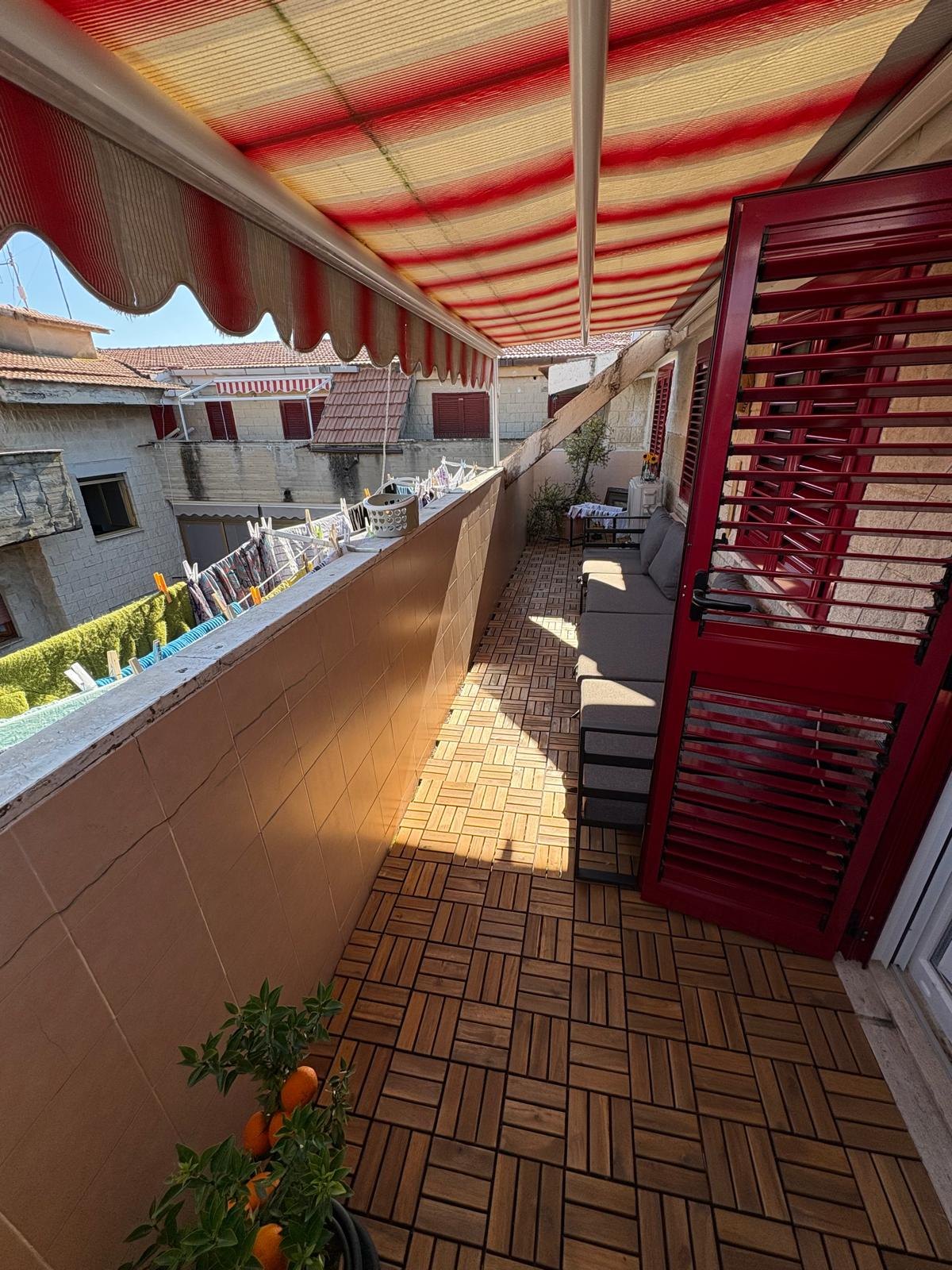 Balkon s výhledem