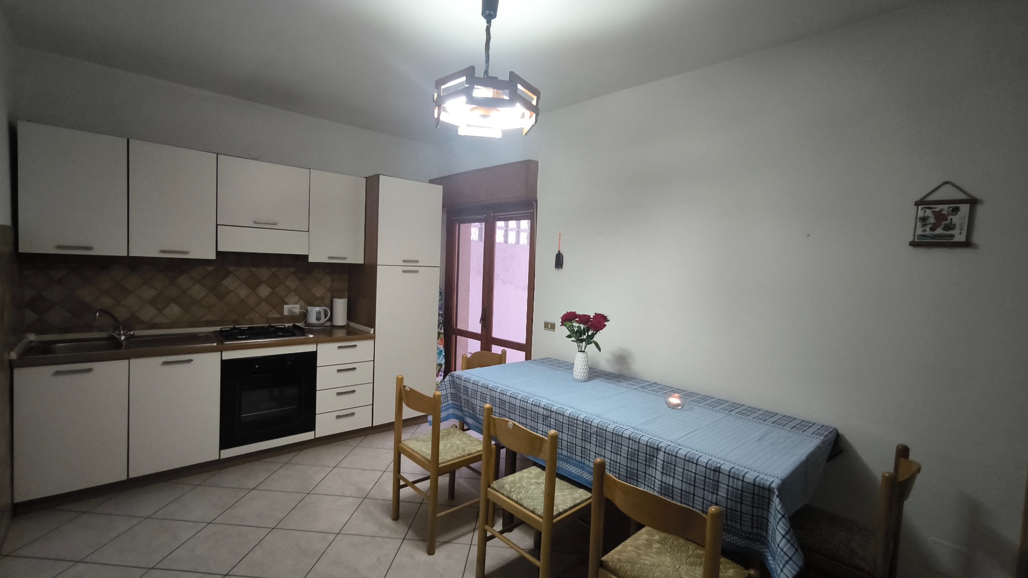 Kitchen and dining area